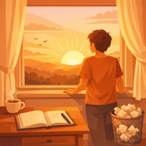 A new beginning after letting go of debt shame